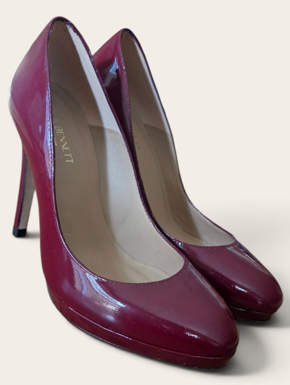 LK Bennett Sledge Heels Size 37